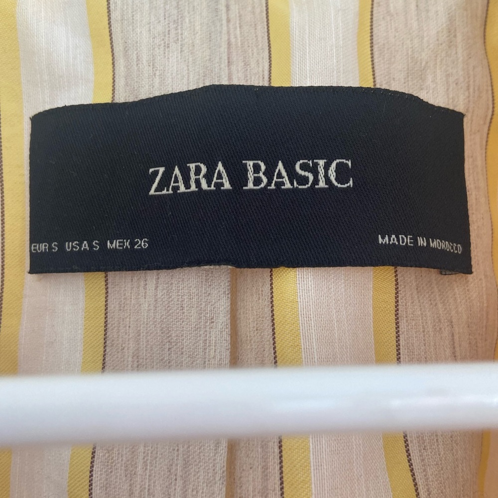 Zara Basic Yellow Blazer - image 2